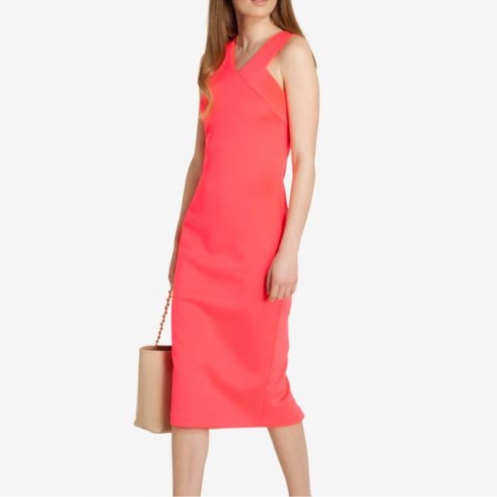 Crossback Midi Dress